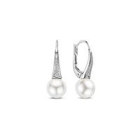 Pendientes Ti Sento Milano Mujer in Plata Perla 78061PW